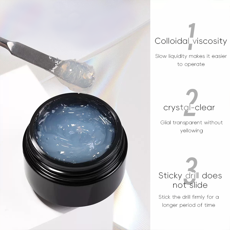 5ml 3D Clear Nail Gel Mirror P - Nail Art Halal บทวิจารณ์และราคา