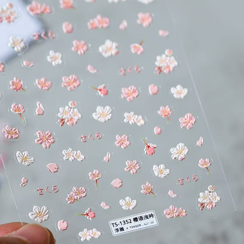 Viral Floral Bee Nail Art Stic - Nail Art Viral บทวิจารณ์และราคา