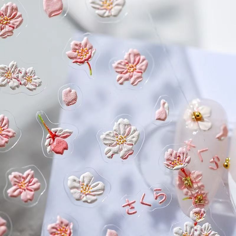 Viral Floral Bee Nail Art Stic - Nail Art Viral บทวิจารณ์และราคา