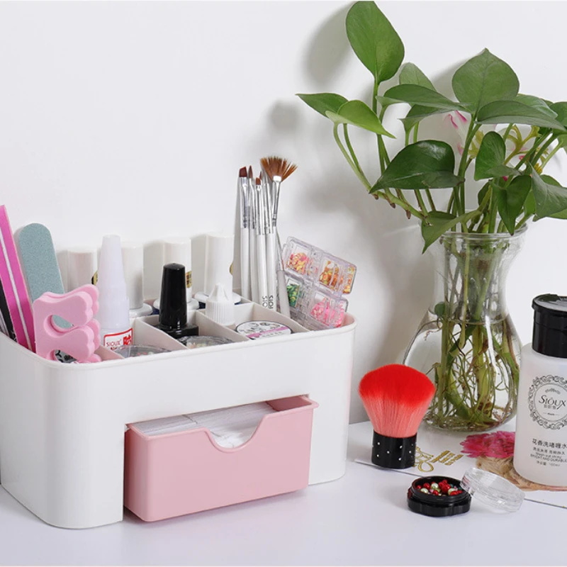 Nail Art Organizer Desktop Dra - Nail Art Kaki บทวิจารณ์และราคา