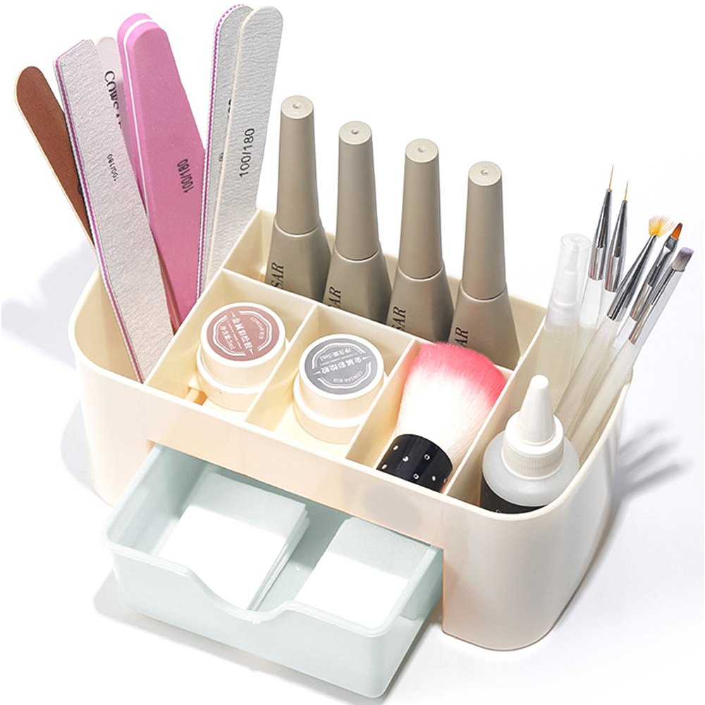 Nail Art Organizer Desktop Dra - Nail Art Kaki บทวิจารณ์และราคา