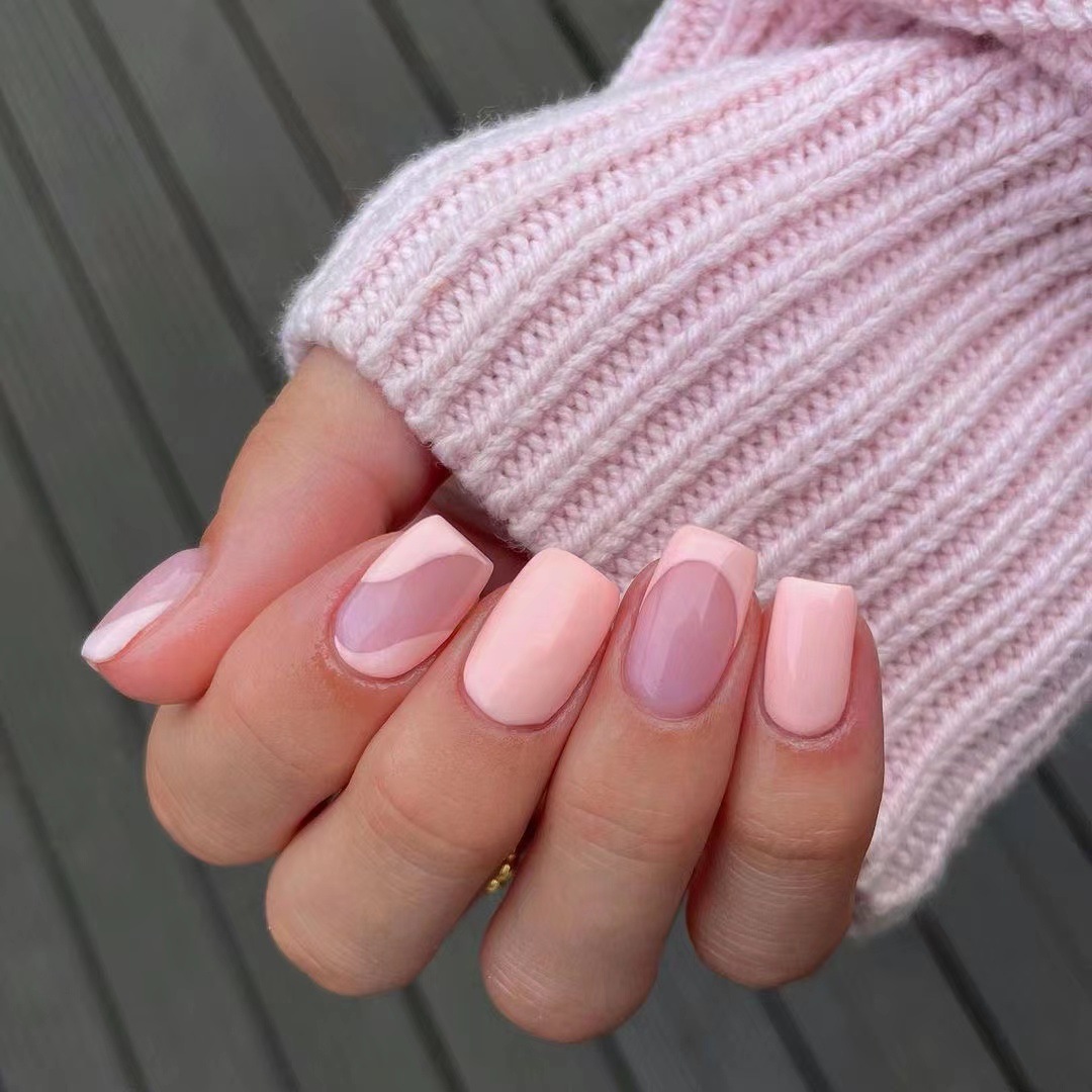 24Pcs Summer Orange Square Wea - Nail Art Simple Elegant บทวิจารณ์และราคา