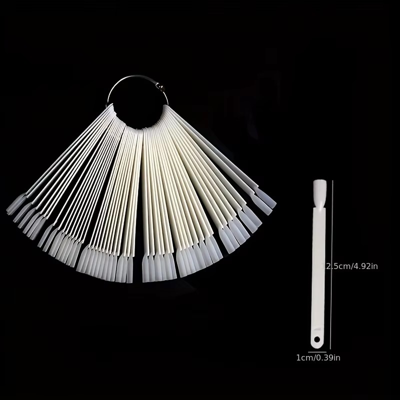 50 Nail Sample Sticks with Rin - Nail Art Viral บทวิจารณ์และราคา
