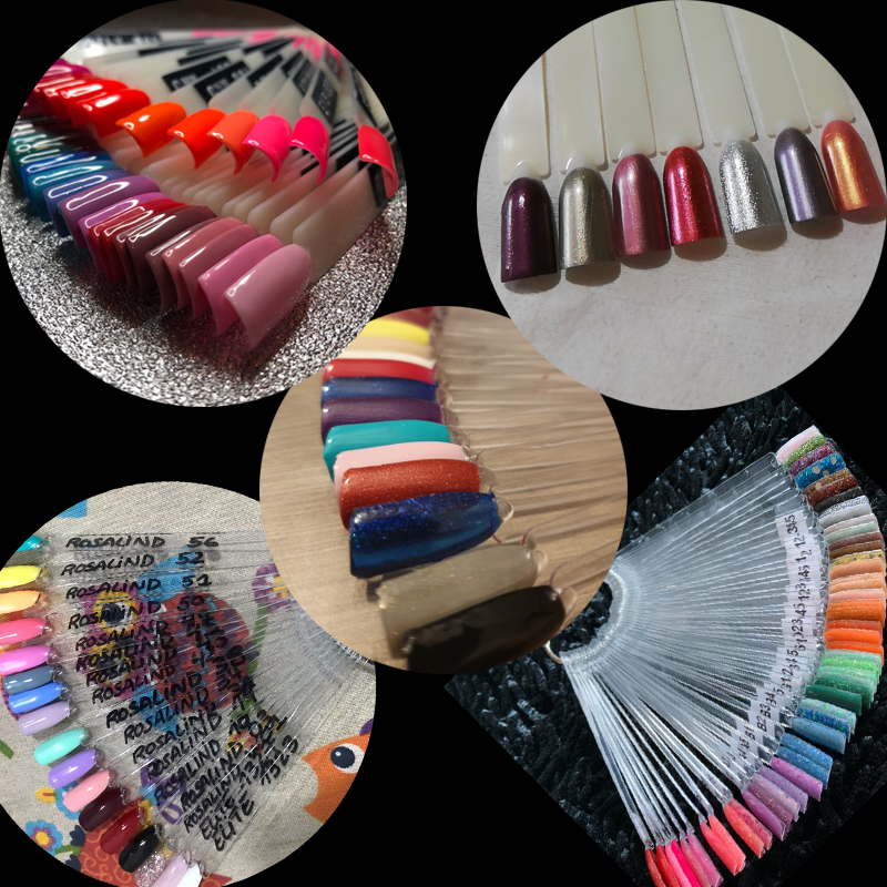 4Color 50pcs False Nail Tips F - Nail Art Viral บทวิจารณ์และราคา
