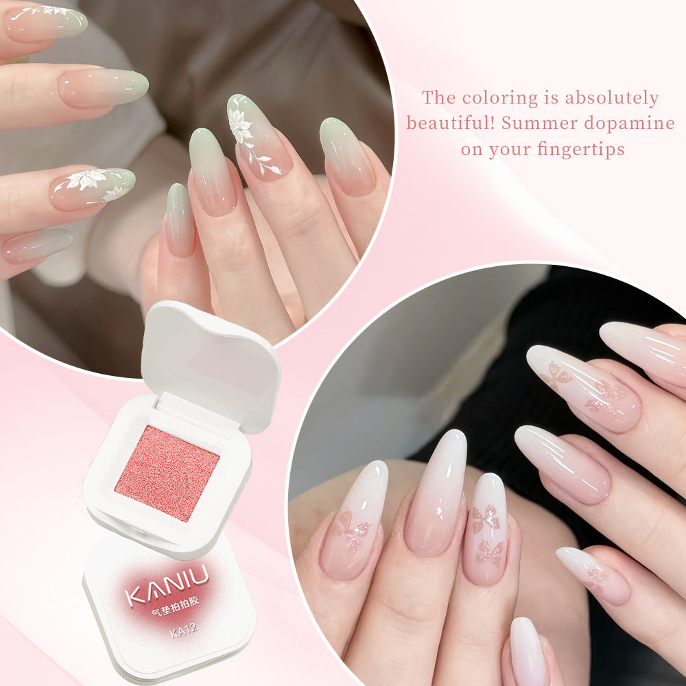 Kaniu 1pc Solid Color Nail Art - Nail Art Halal บทวิจารณ์และราคา